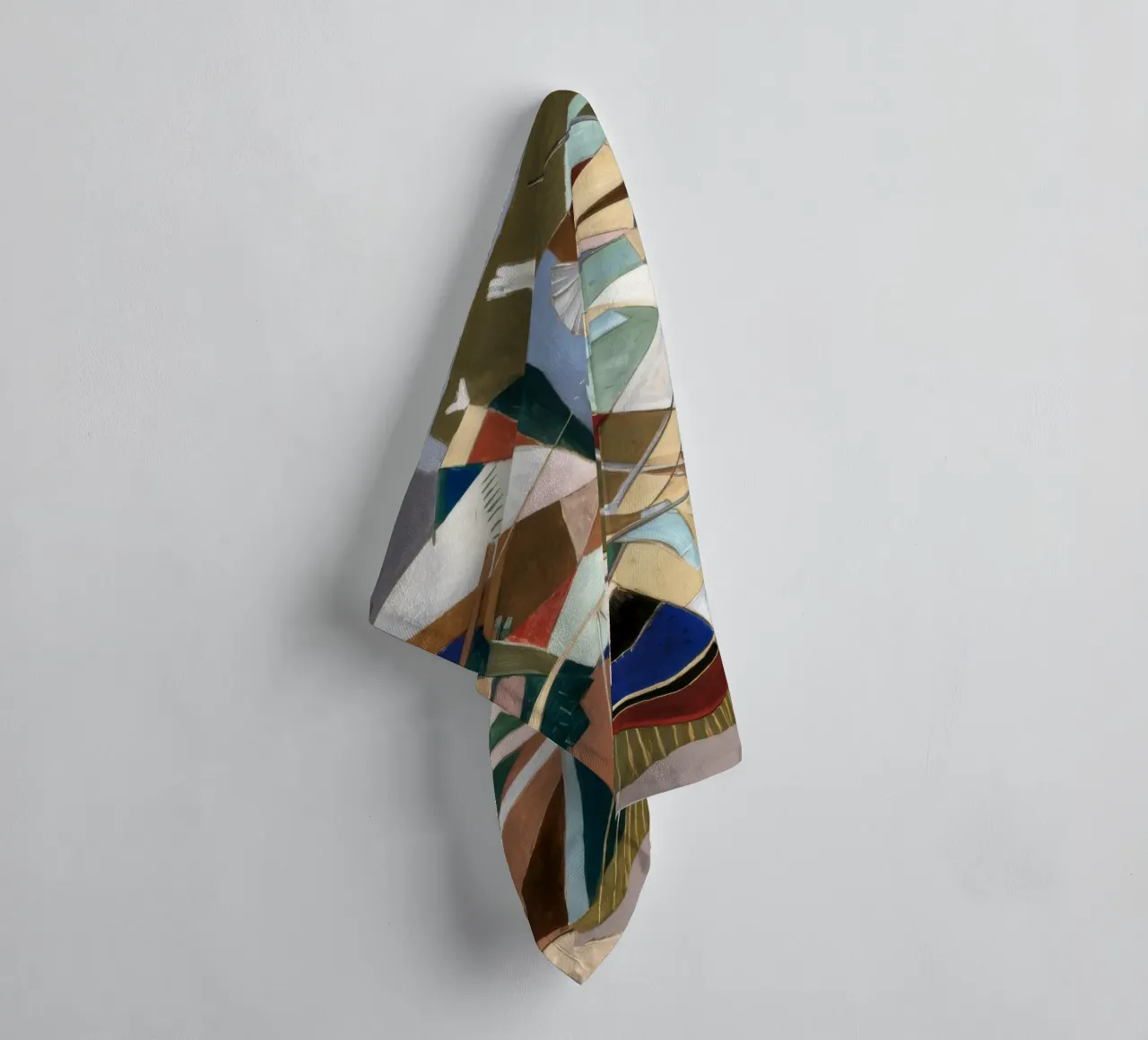 Flusso geometrico della discordia asciugamano da bagno da Obisidian Brush