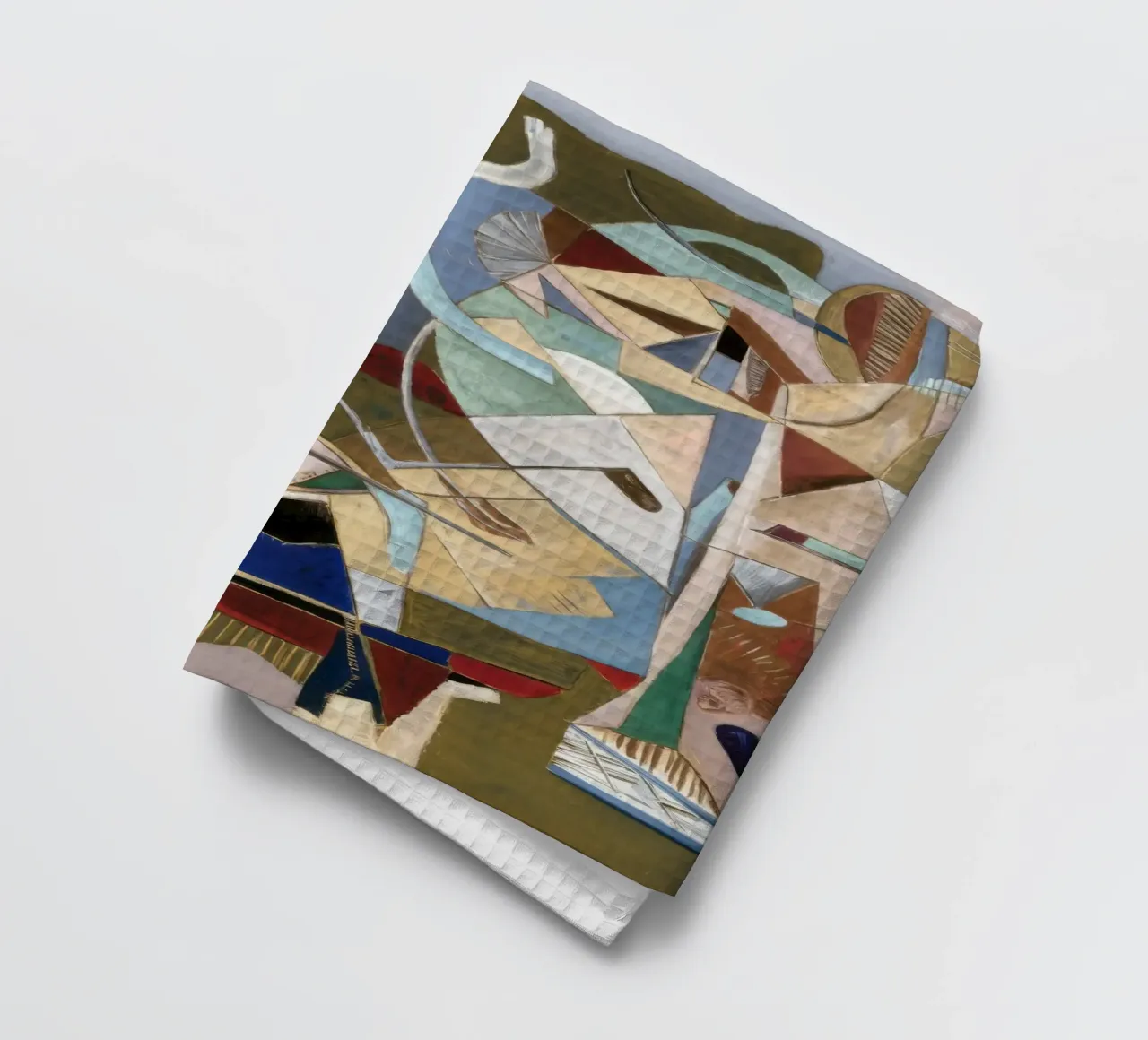 Discord Geometry Flow Geschirrtuch von Obisidian Brush