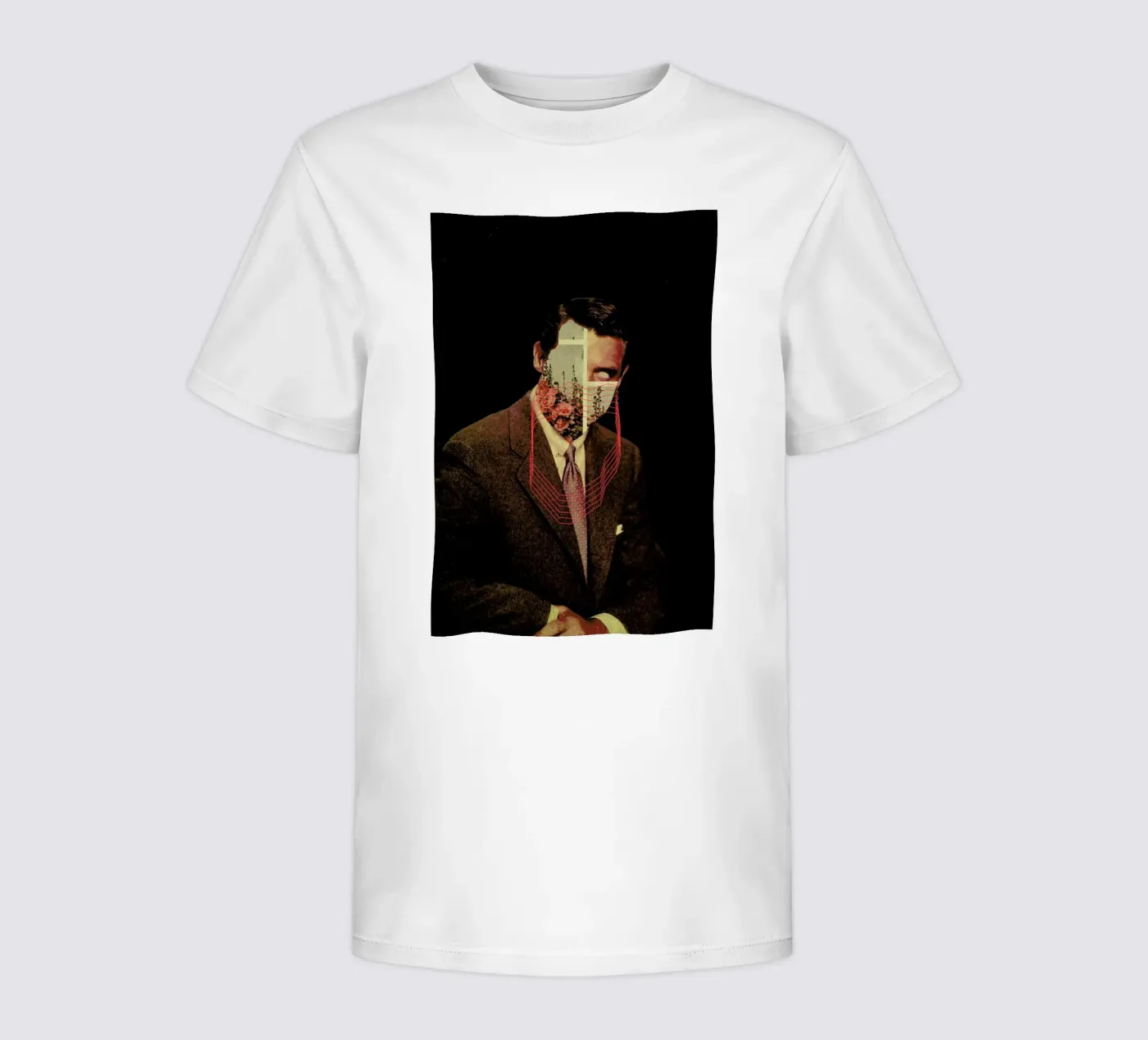 Portrait kinder t-shirt van Frank Moth