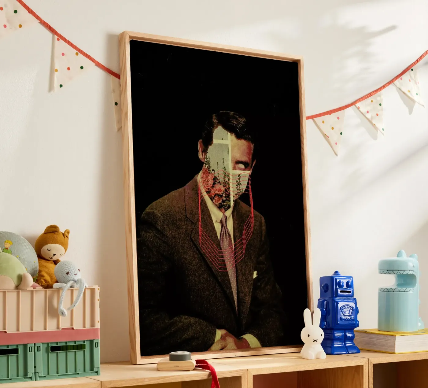 Portrait tela da Frank Moth