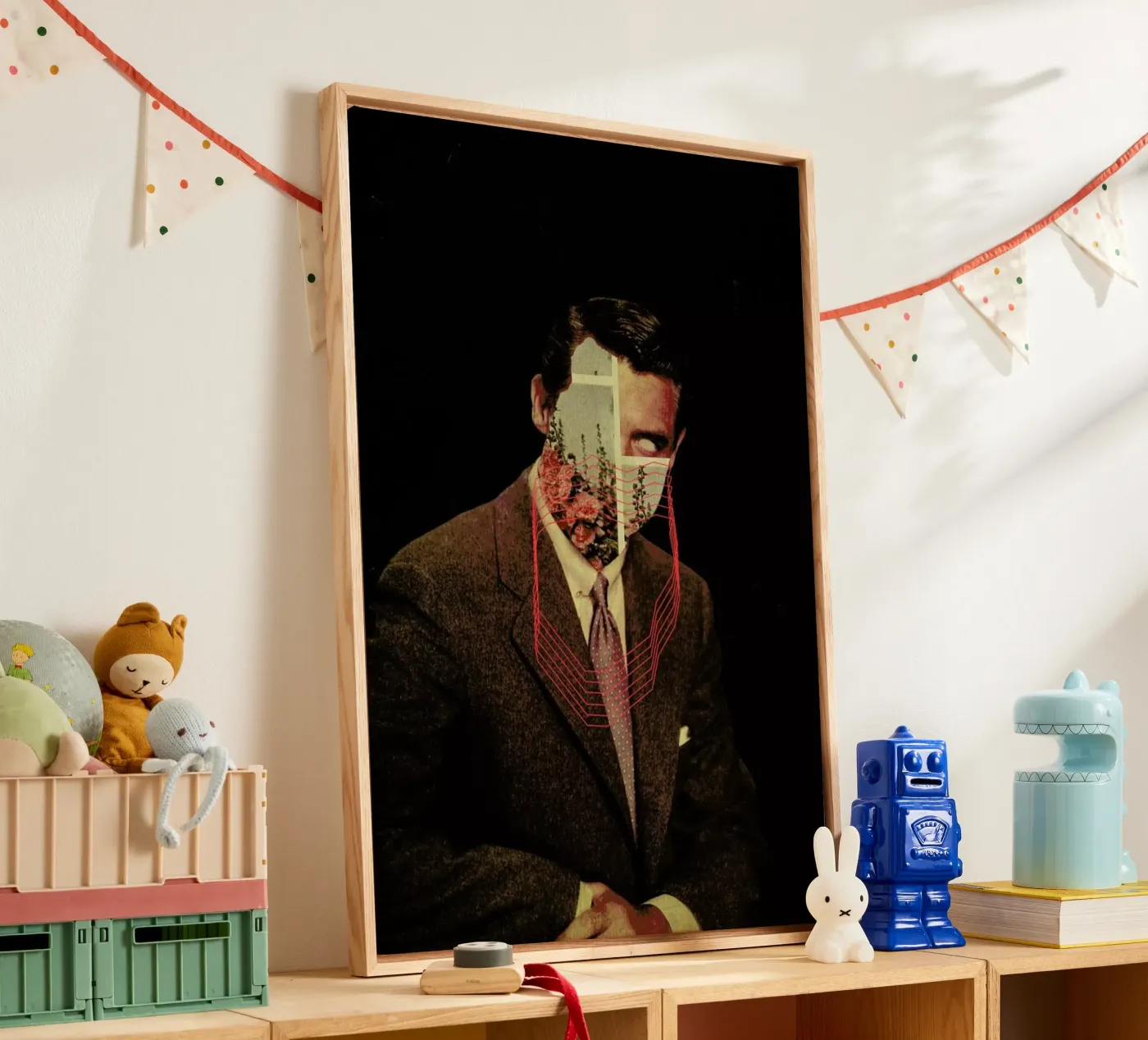 Portrait tela da Frank Moth