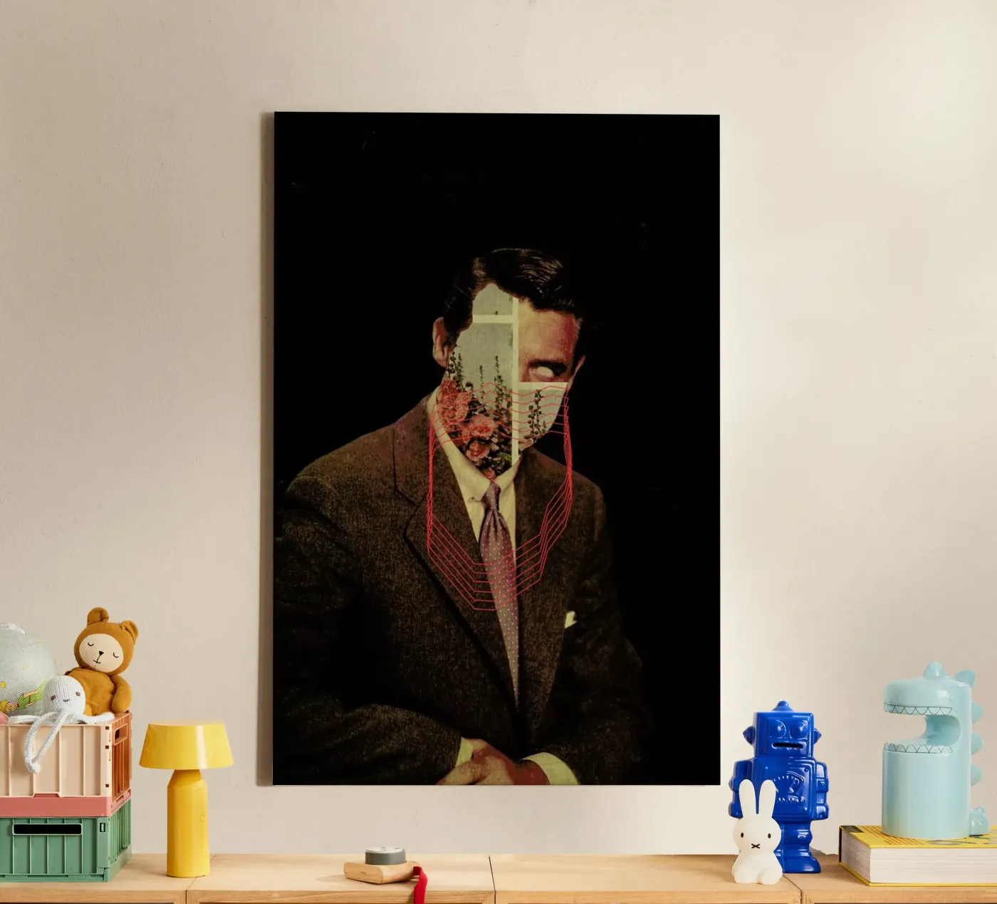 Portrait tela da Frank Moth