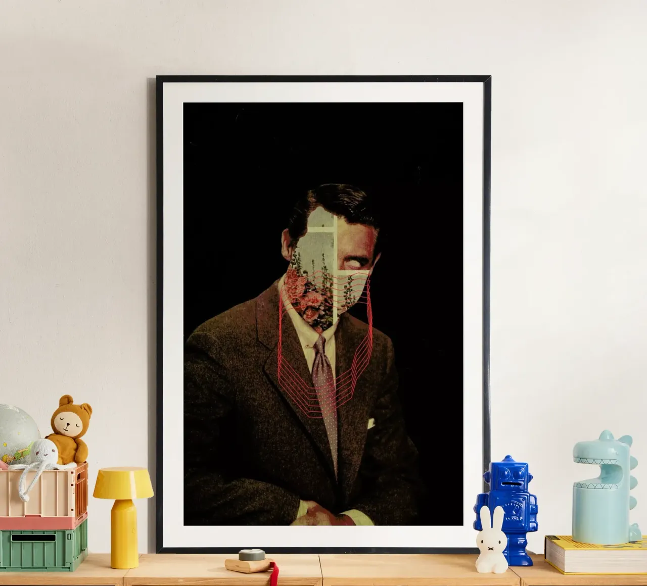 Portrait poster con telaio in plastica da Frank Moth