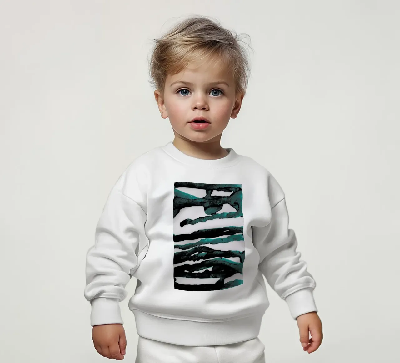 Abstract Forest 3 of 3 felpa neonato da Studio Nahili