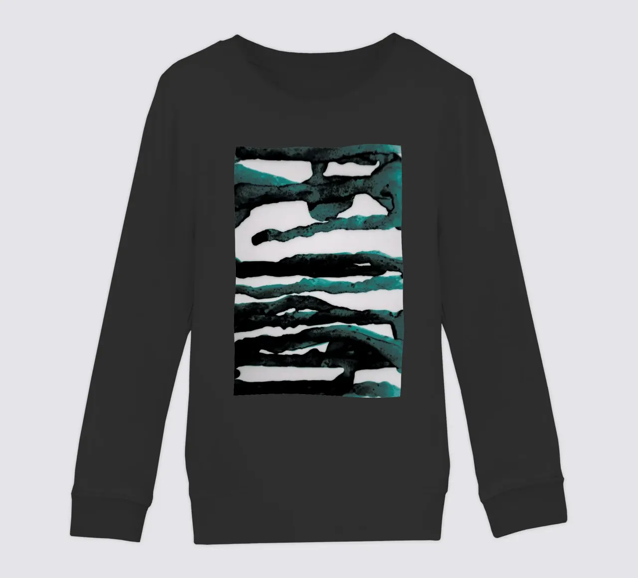 Abstract Forest 3 of 3 felpa bambino da Studio Nahili