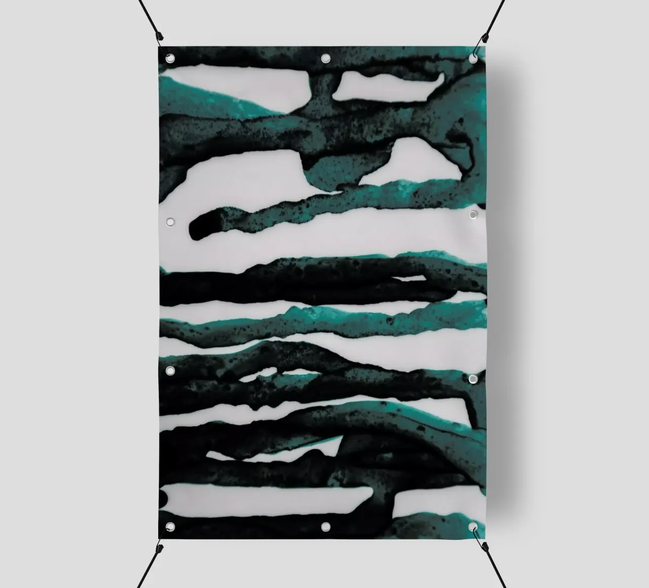 Abstract Forest 3 of 3 telo in pvc da Studio Nahili