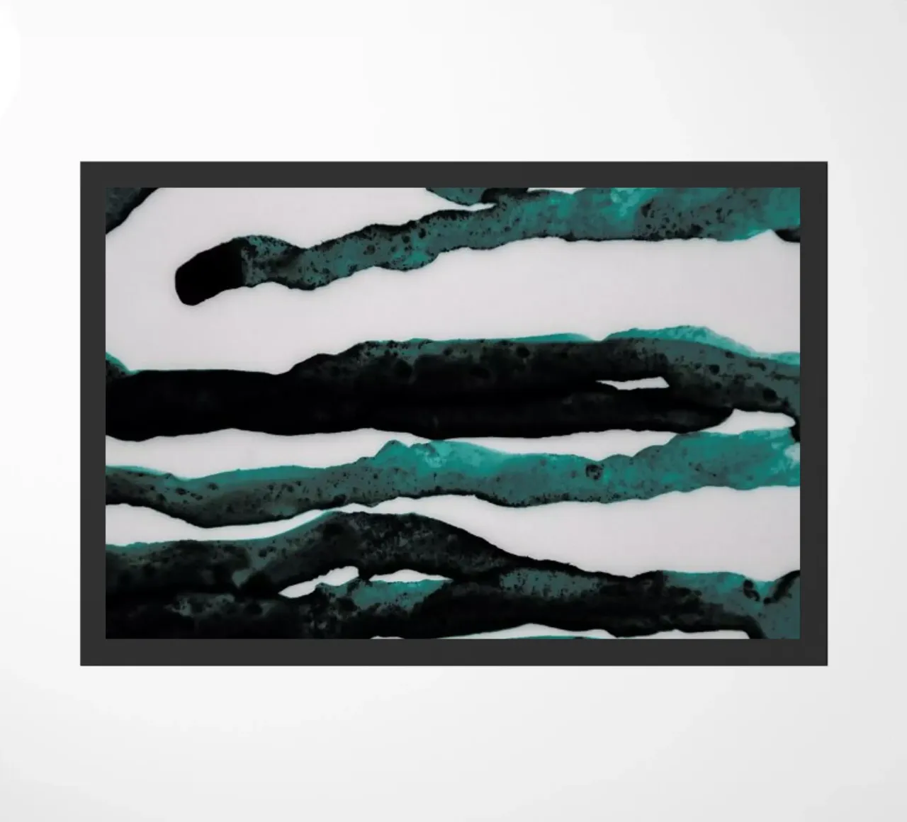 Abstract Forest 3 of 3 Fußmatte von Studio Nahili
