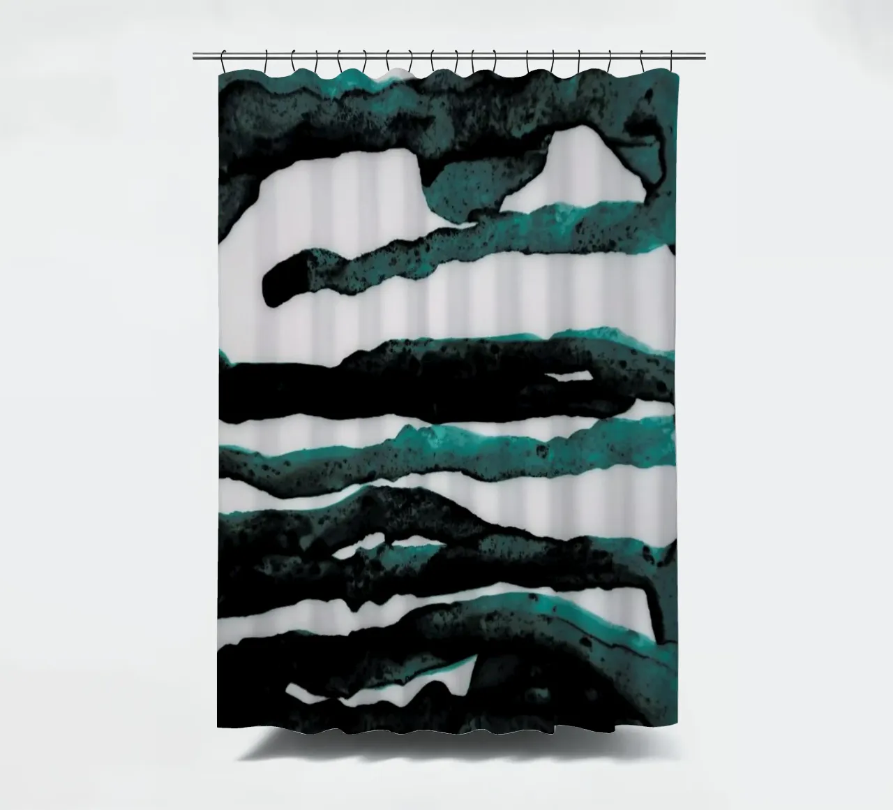 Abstract Forest 3 of 3 tenda da doccia da Studio Nahili