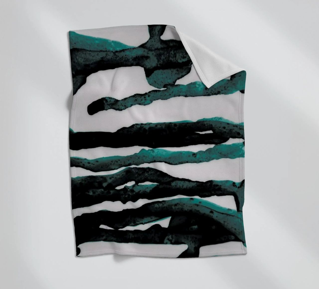 Abstract Forest 3 of 3 coperta in pile da Studio Nahili