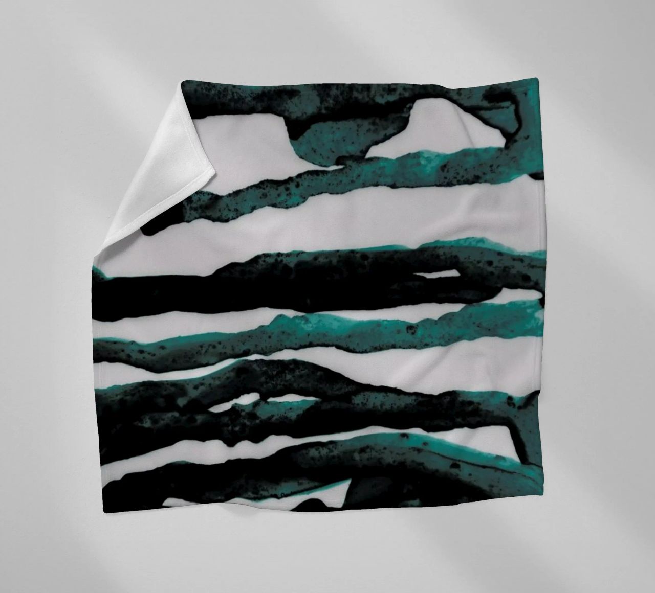Abstract Forest 3 of 3 coperta in pile da Studio Nahili