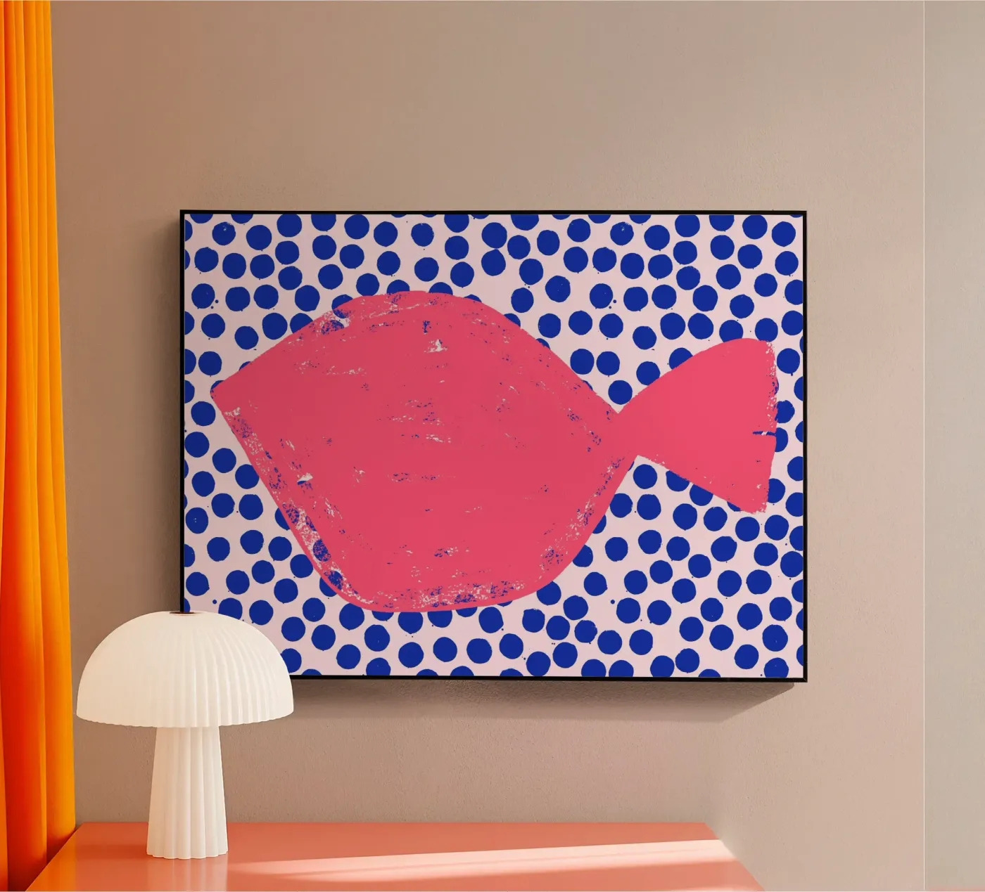 SUN Fish acrylic glass by All Colours