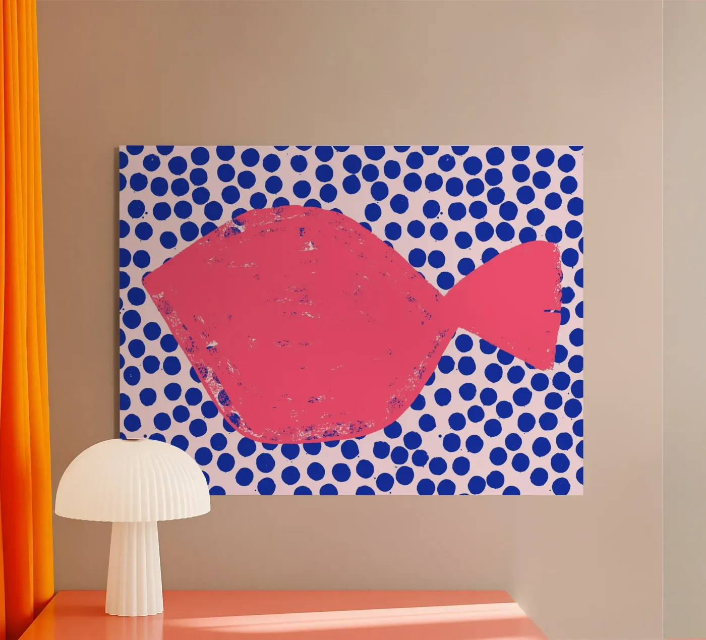 SUN Fish acrylic glass by All Colours