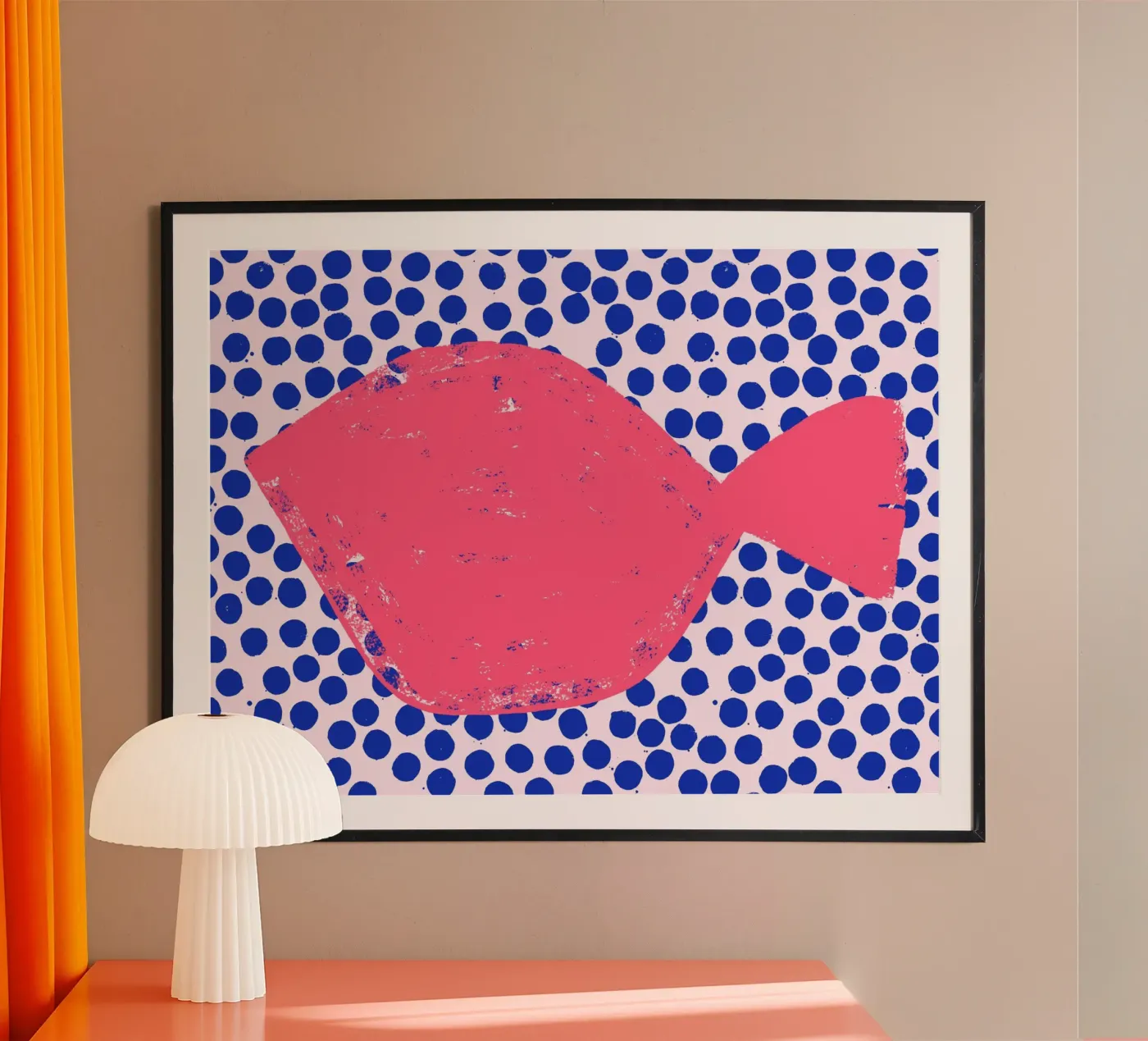 SUN Fish poster van All Colours