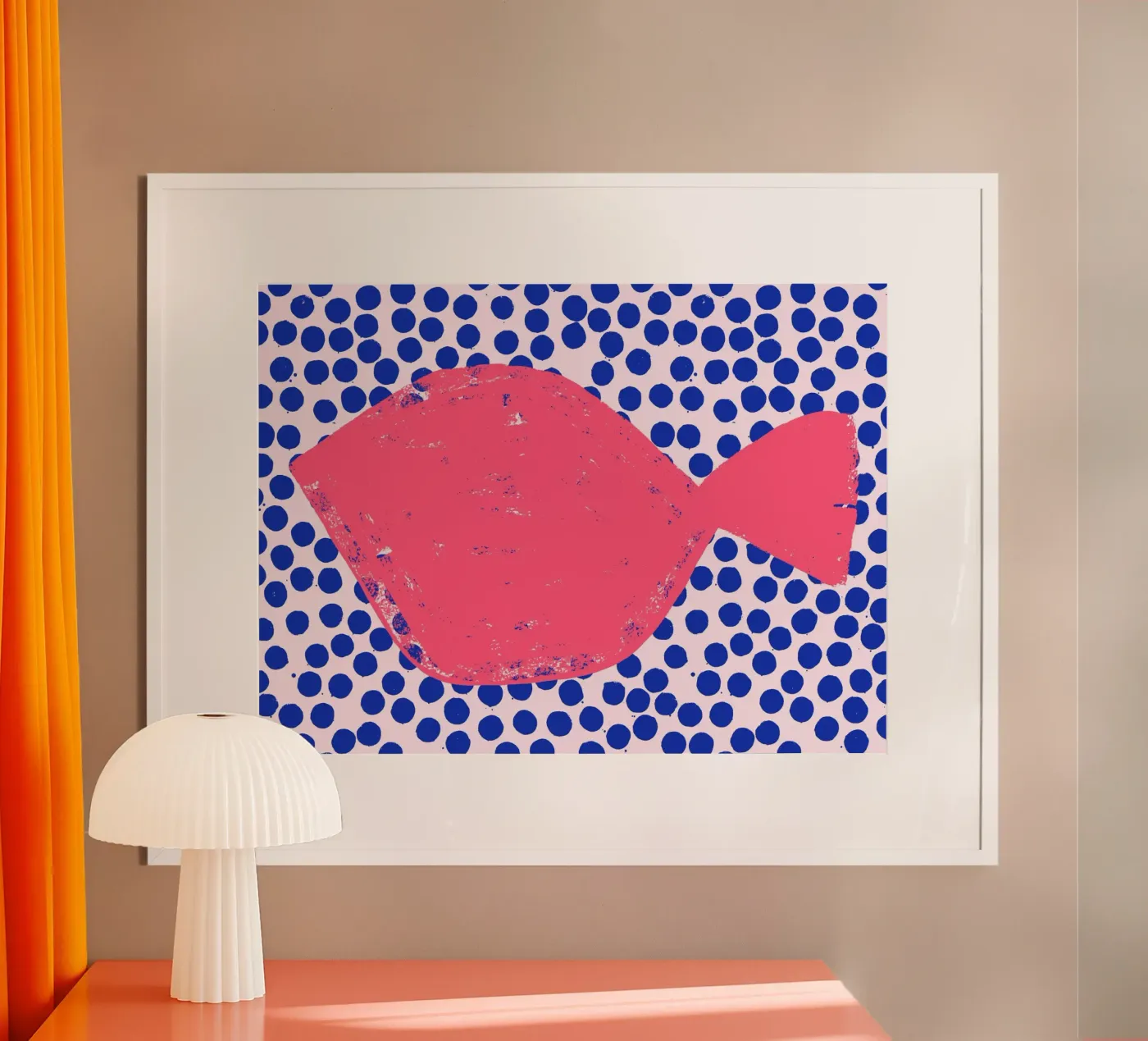 SUN Fish poster van All Colours