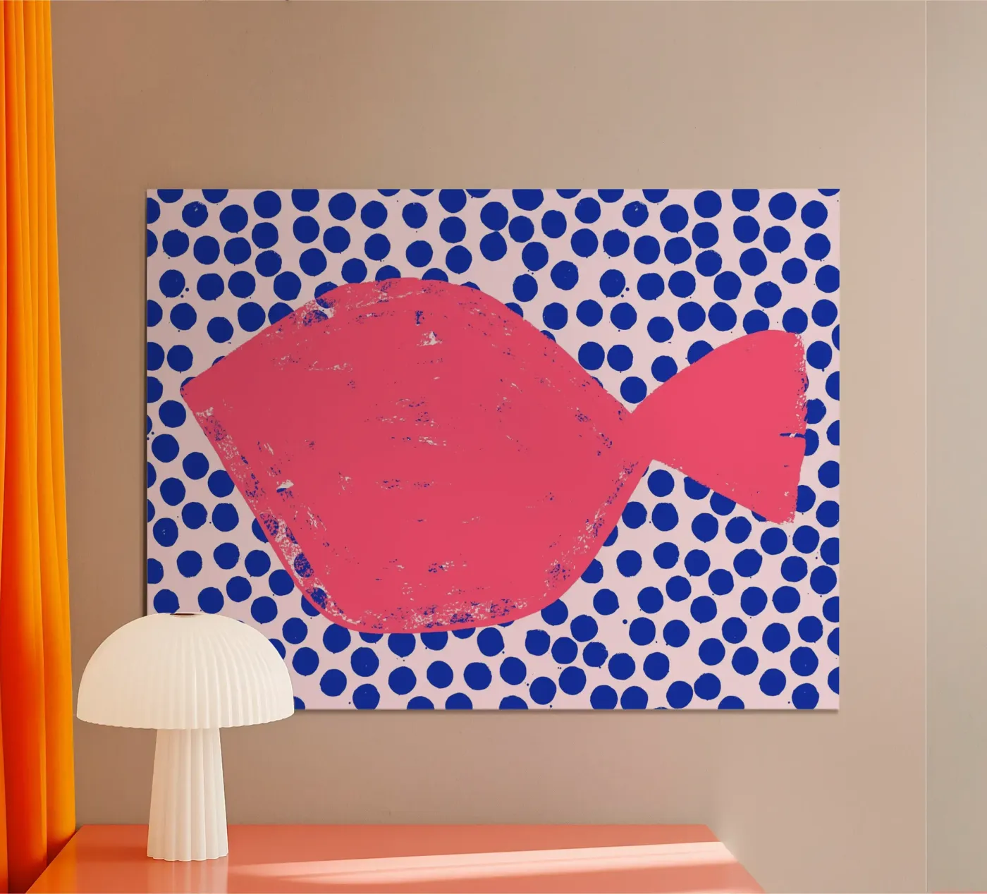 SUN Fish poster van All Colours