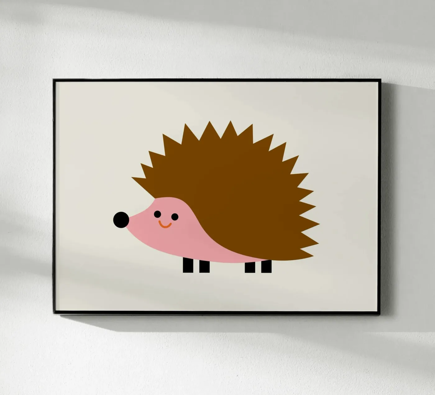 Kleiner Igel acrylic glass by Susann Stefanizen