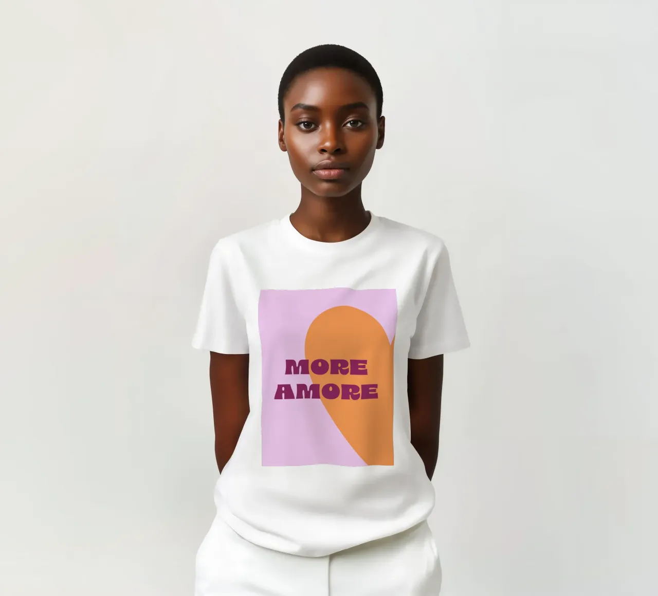 More Amore t-shirt da we line studio - art