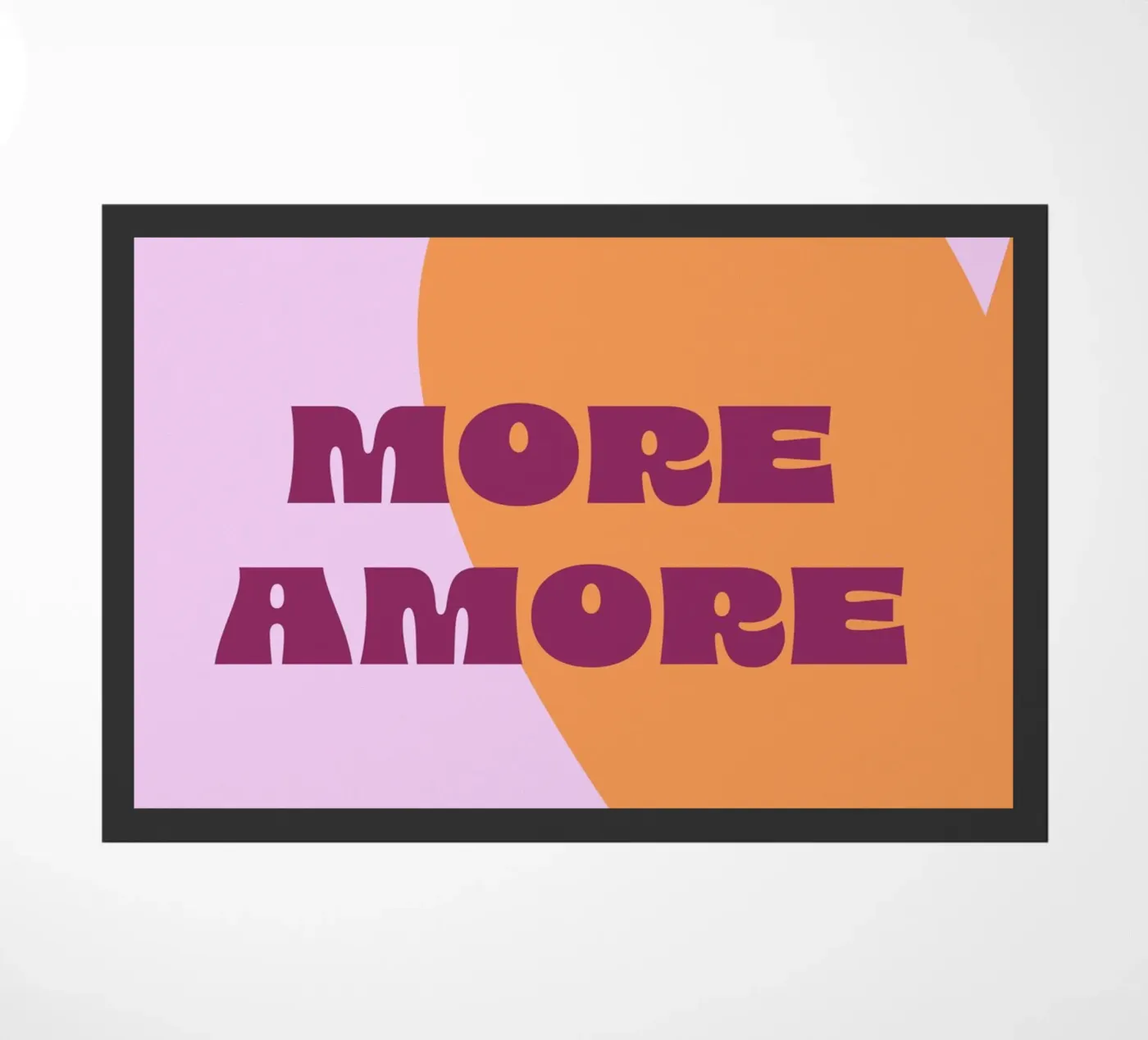 More Amore deurmat van we line studio - art
