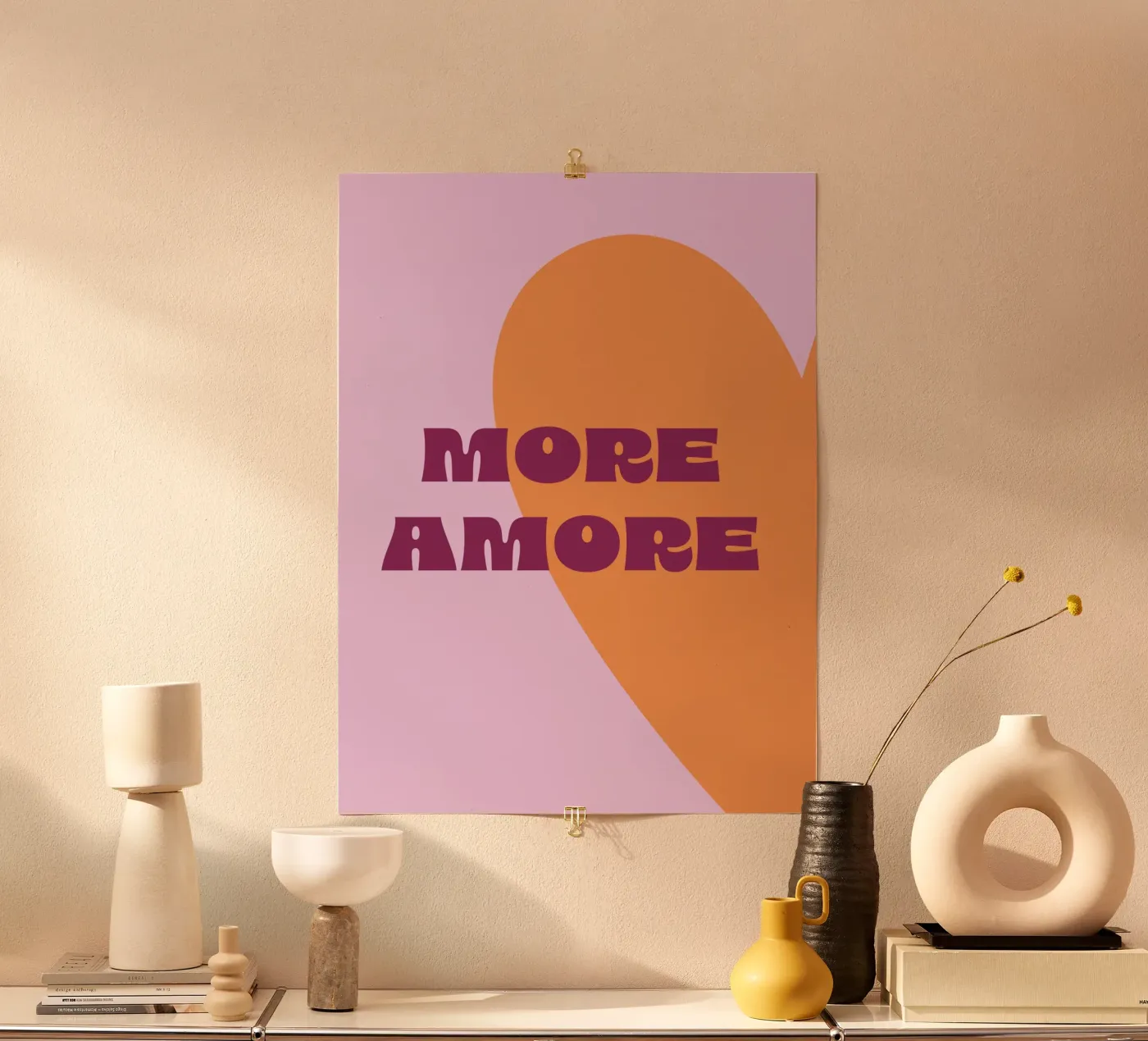 More Amore poster da we line studio - art