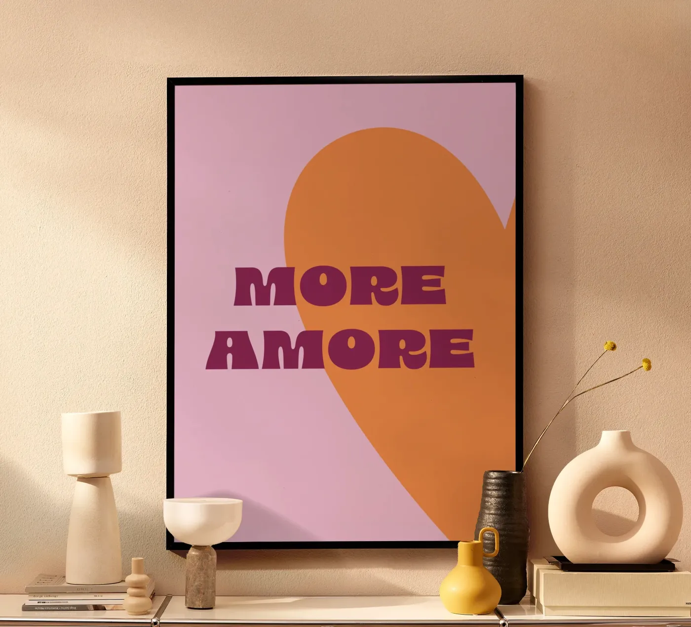 More Amore poster da we line studio - art
