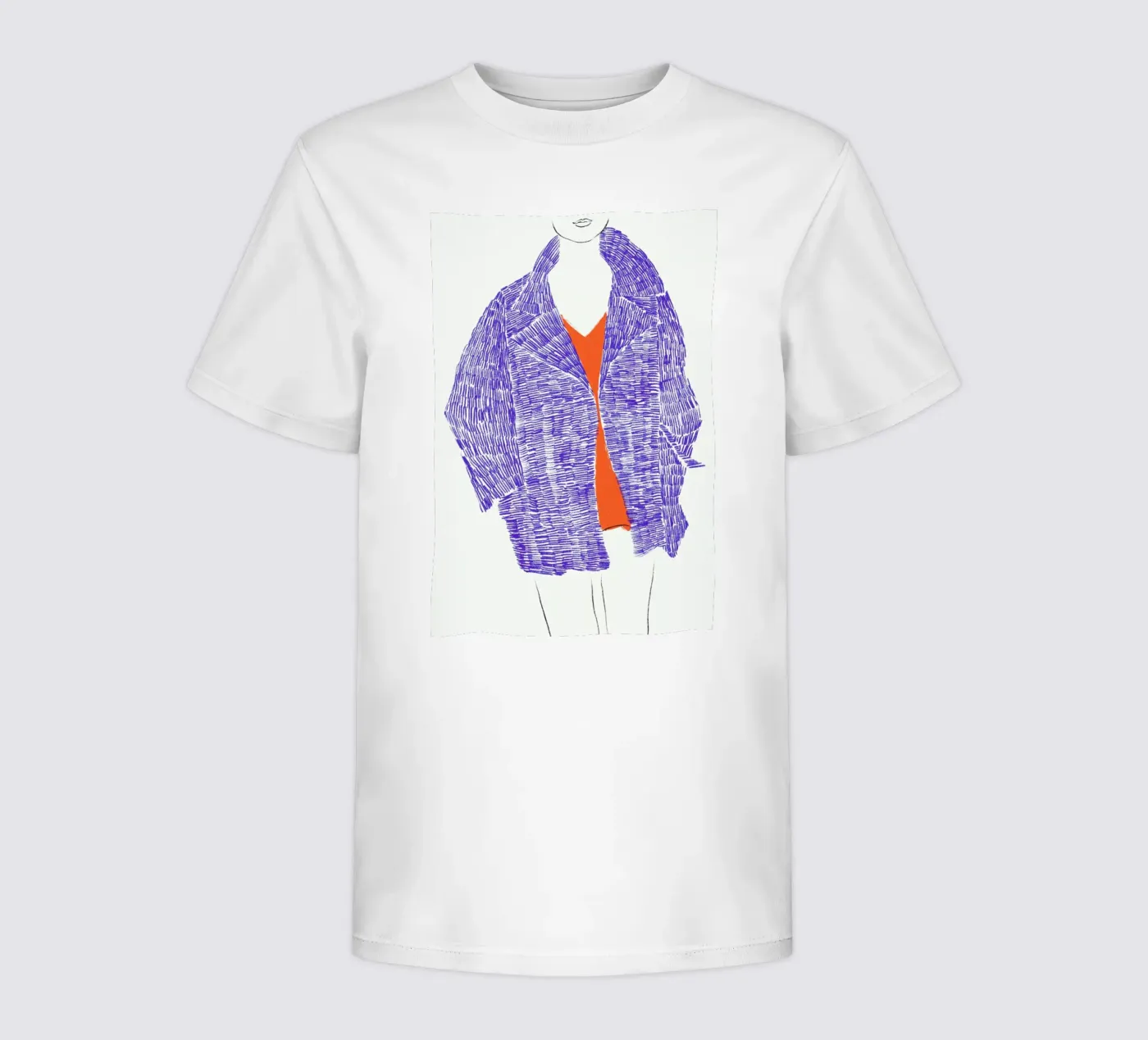 Boxy Cut t-shirt bambini da Graphite