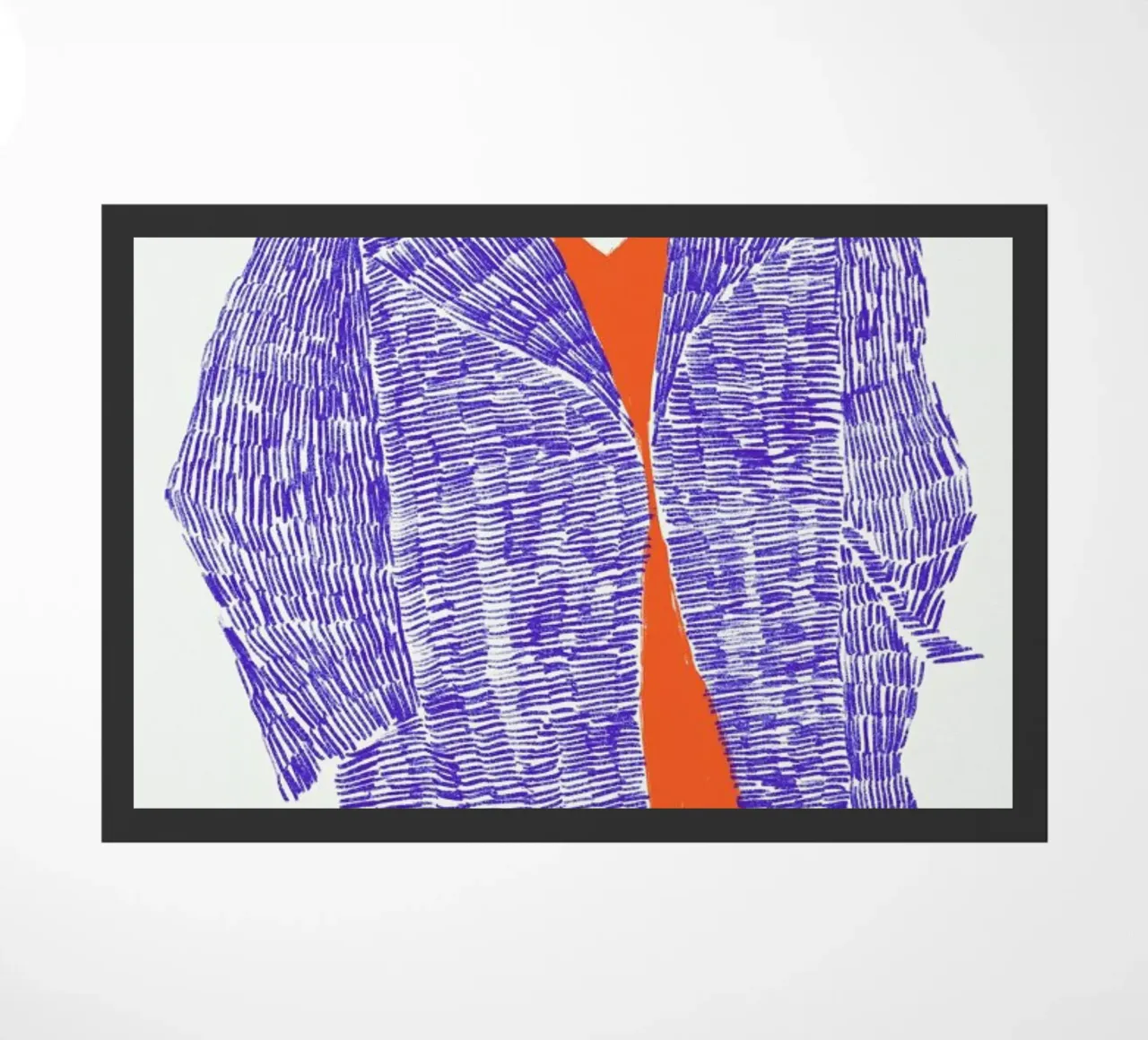 Boxy Cut doormat by Graphite