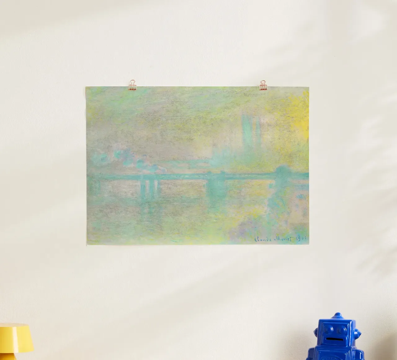 Ponte di Charing Cross, Londra (1901) di Claude Monet carta hahnemühle da Monet Art Prints