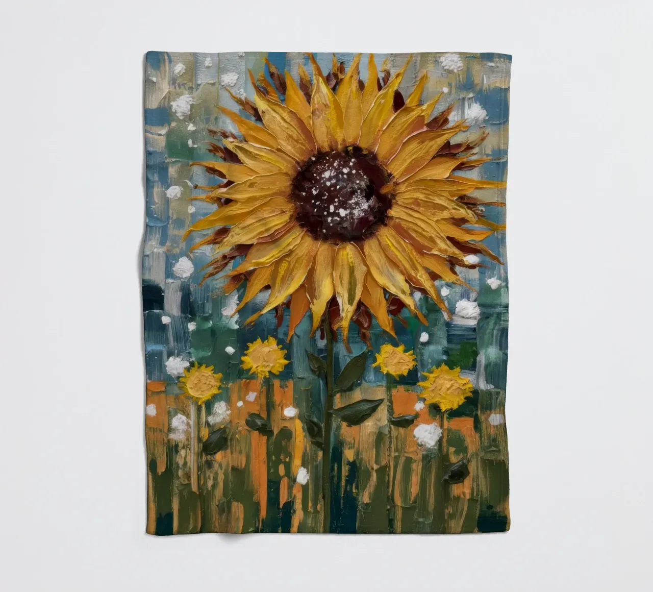 Gioia del fiore d'oro coperta in pile da Obisidian Brush