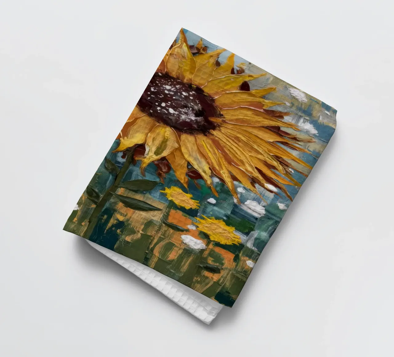 Gioia del fiore d'oro canovaccio da cucina da Obisidian Brush