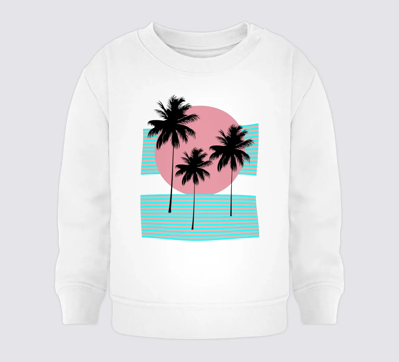 Hello California Ocean Breeze felpa neonato da SilverPegasus
