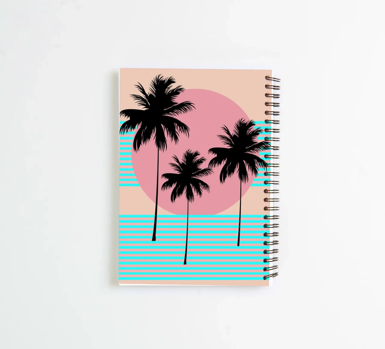 Hello California Ocean Breeze spiral notebook by SilverPegasus