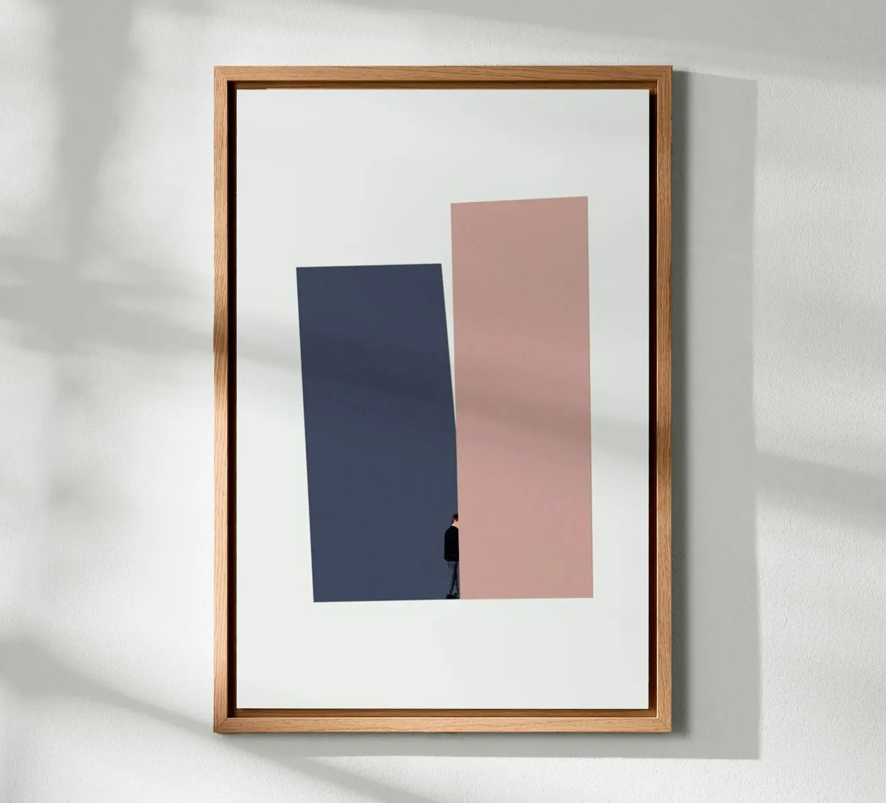 Hide And Seek canvas met Baklijst van Maarten Léon