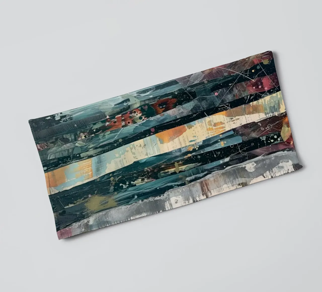 Abstract birch forest towel by Imagine