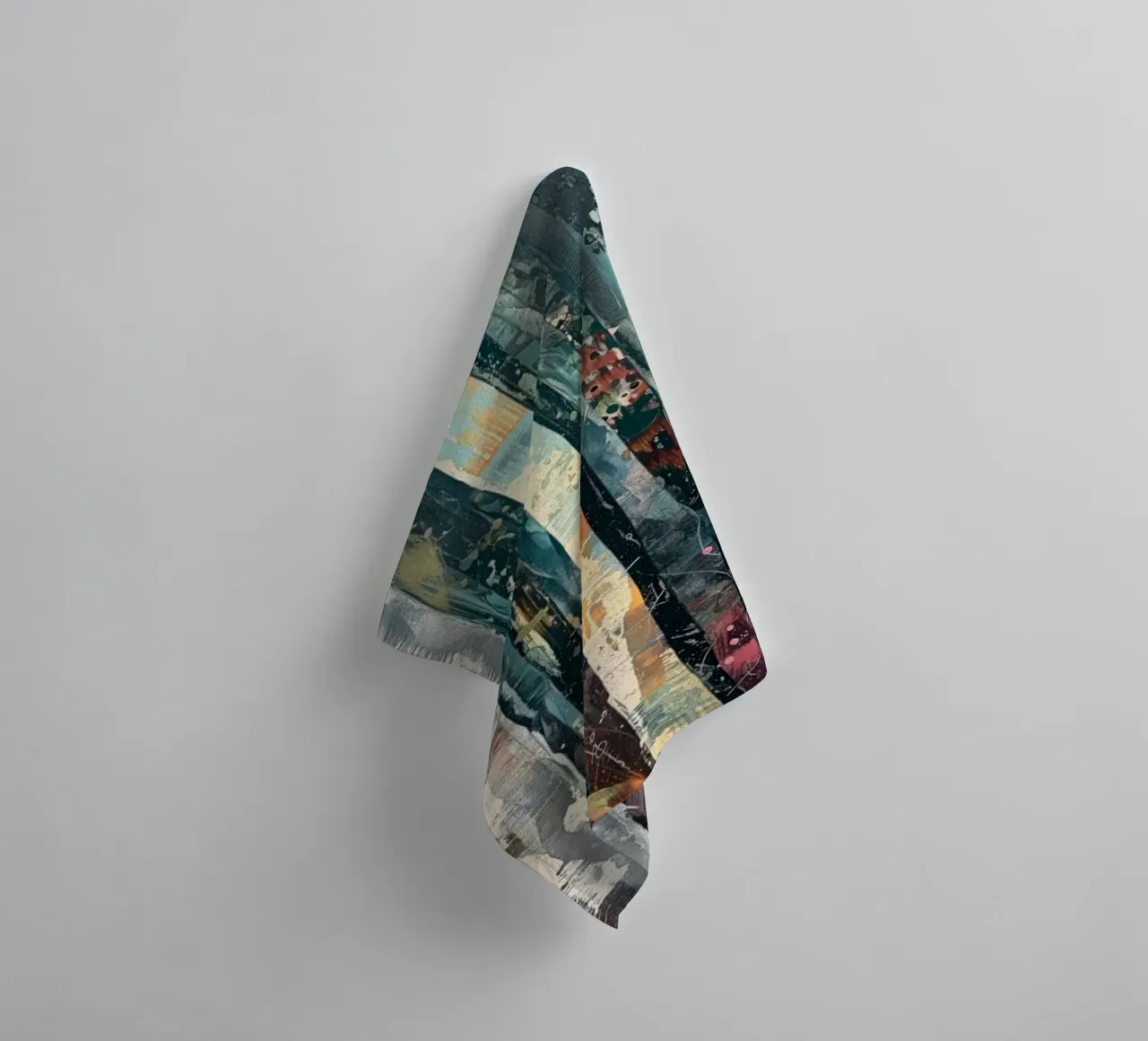 Abstract birch forest towel by Imagine