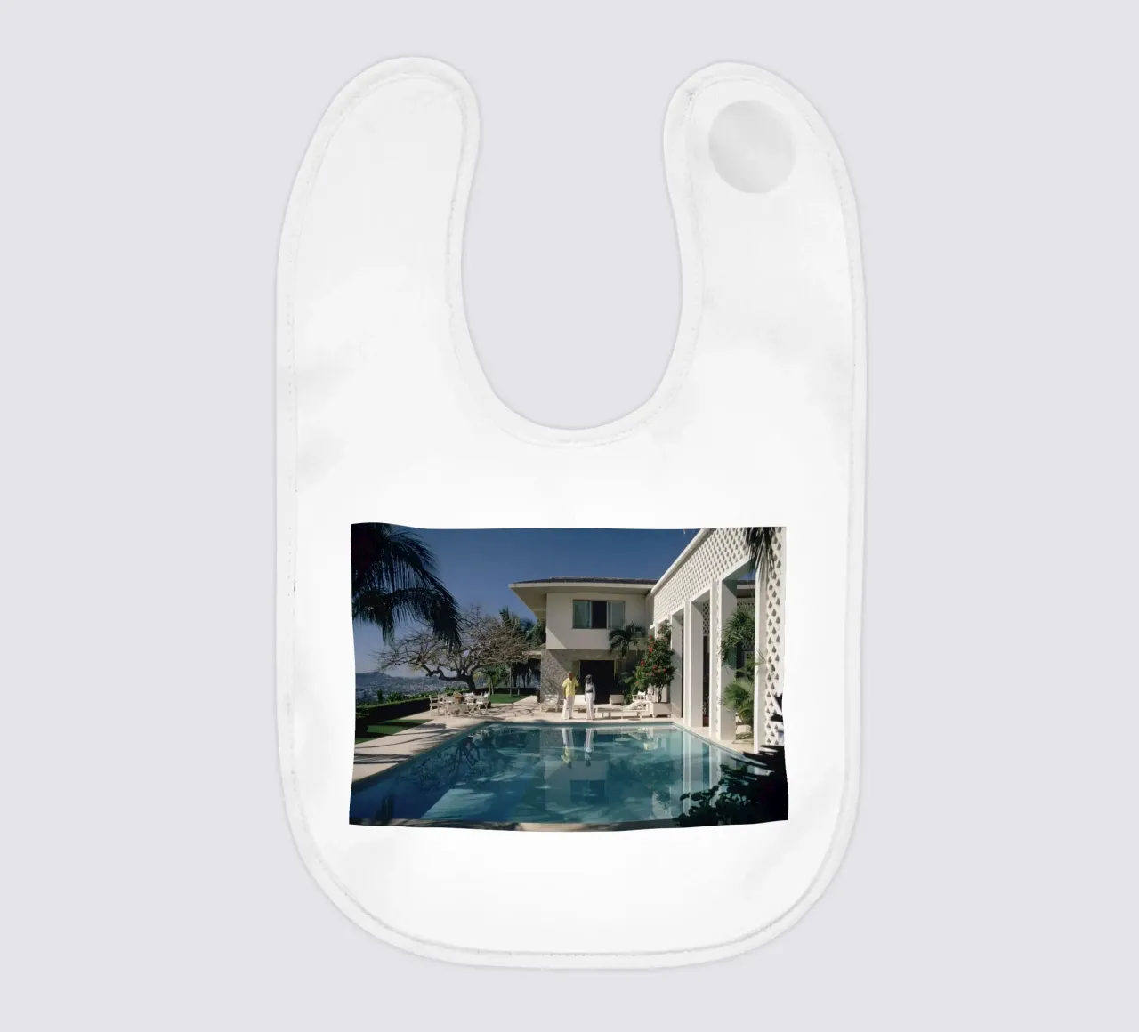 Acapulco Pool - Schlanke Aaronen Babylätzchen von Chrisvintage