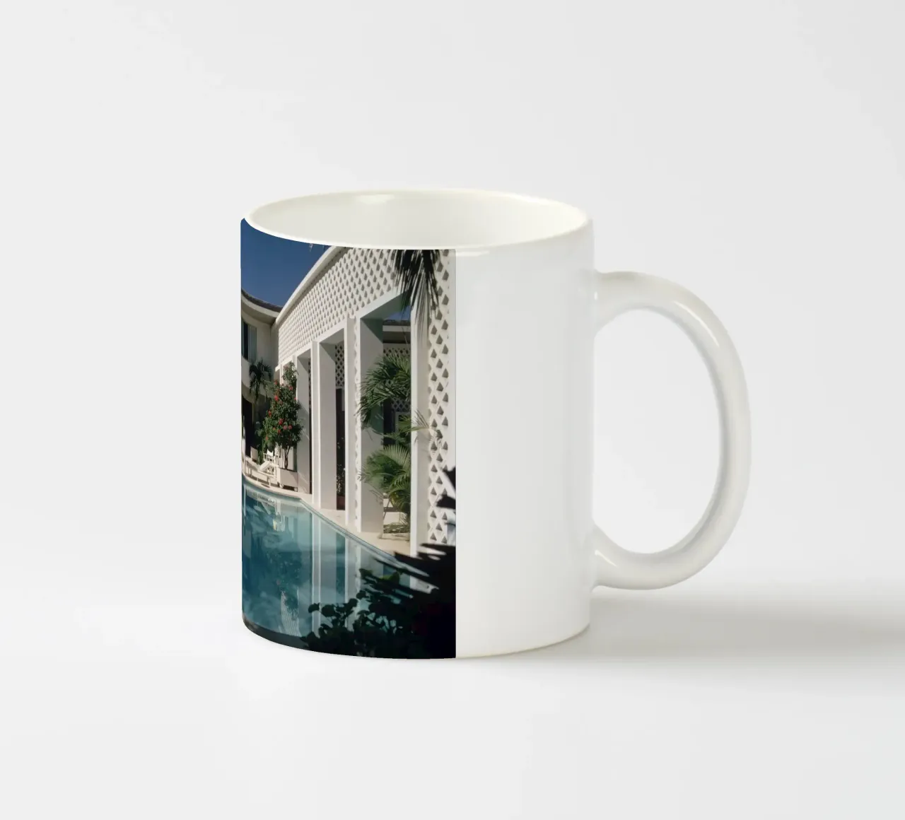 Piscina Acapulco - Slim Aarons tazza in ceramica da Chrisvintage
