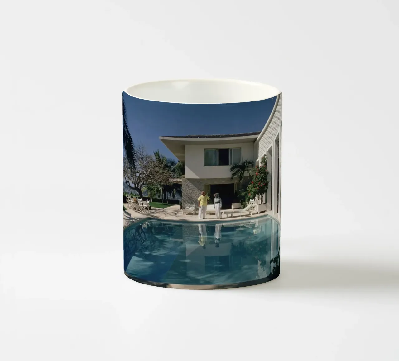 Piscina Acapulco - Slim Aarons tazza in ceramica da Chrisvintage