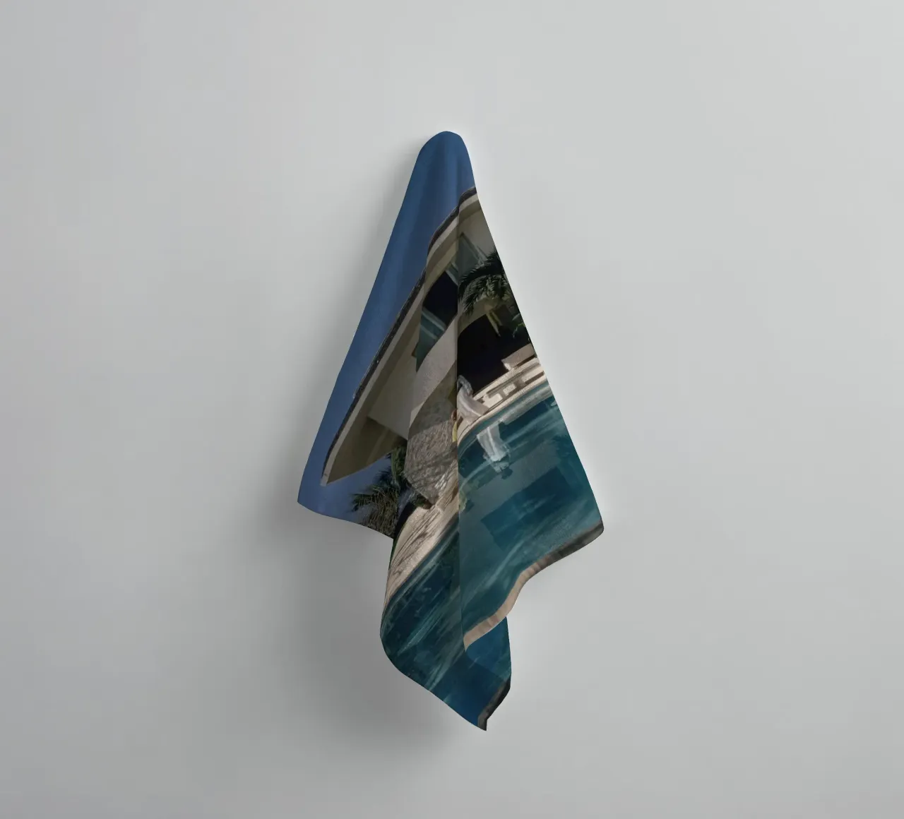 Acapulco Pool - Schlanke Aaronen Handtuch von Chrisvintage