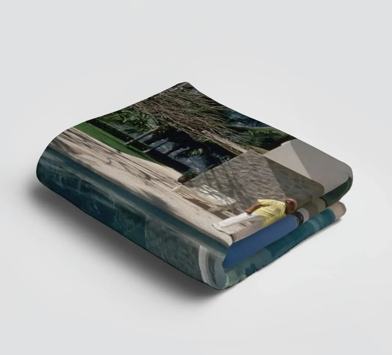 Acapulco Pool - Schlanke Aaronen Handtuch von Chrisvintage