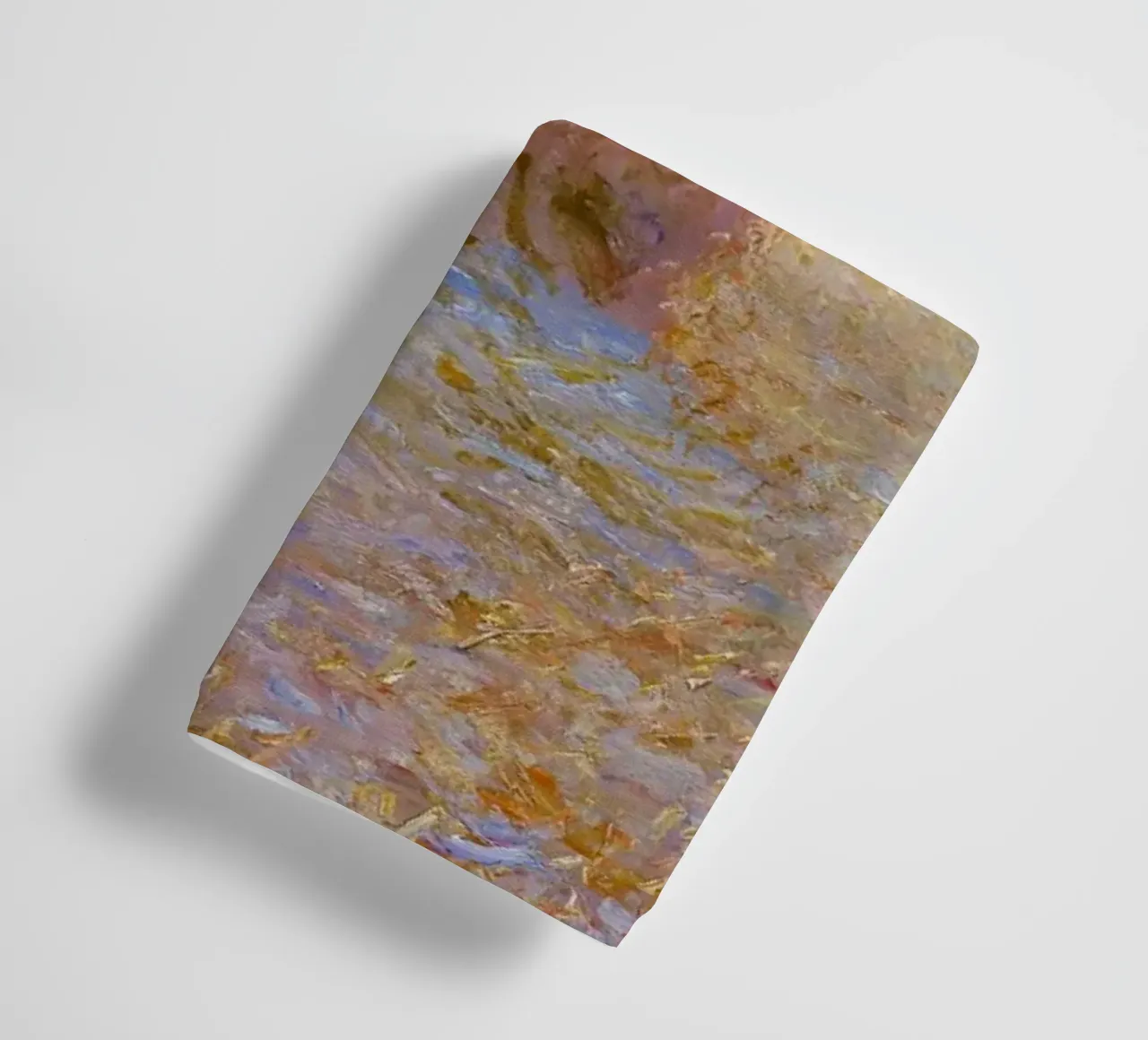 Claude Monet's Grainstack, Sun in the Mist (1891) towel by Monet Art Prints