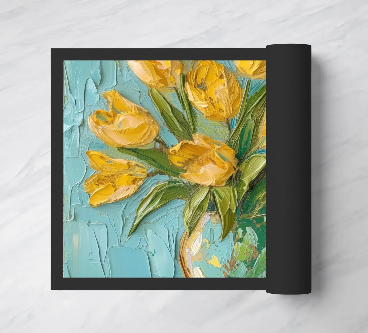Tulipani gialli zerbino da Imagine