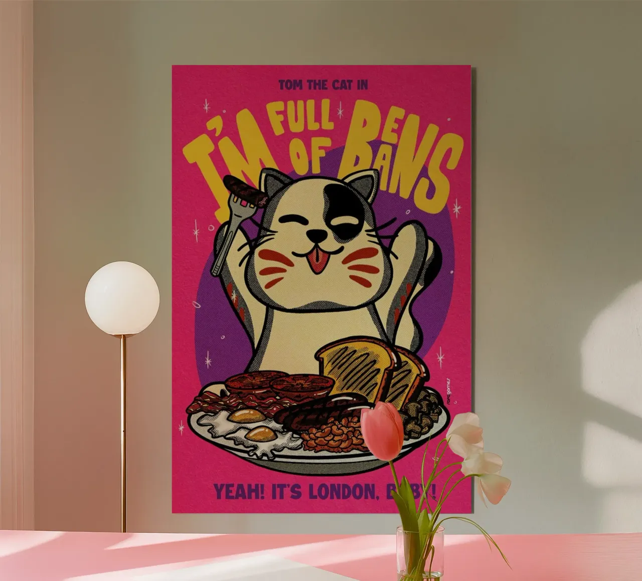 Full Of Beans alluminio dibond da Rafa Gomes