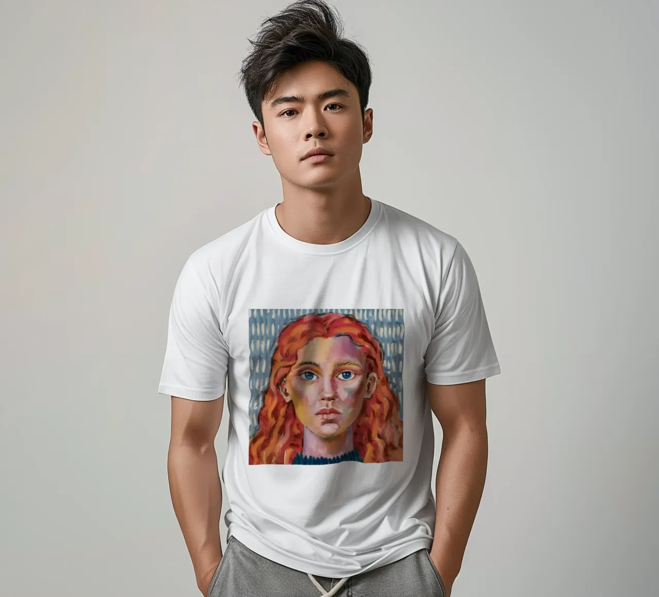 Fiamma dello sguardo della pioggia t-shirt da Obisidian Brush