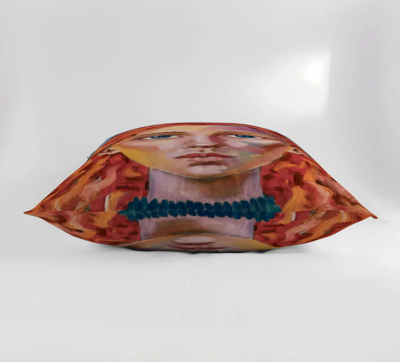 Fiamma dello sguardo della pioggia cuscino da Obisidian Brush