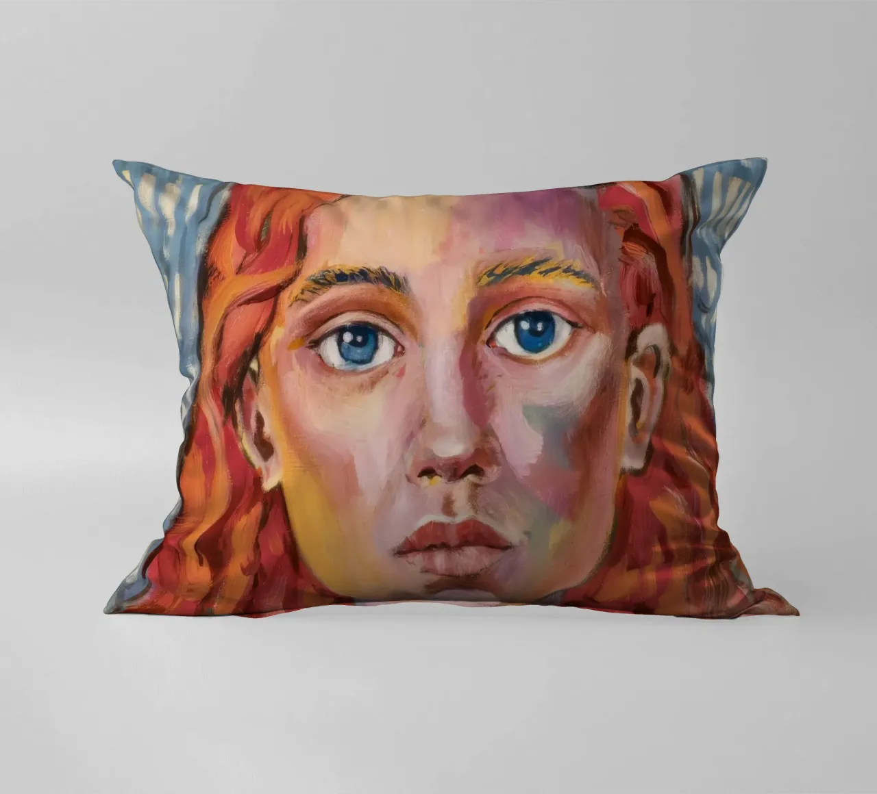 Fiamma dello sguardo della pioggia cuscino da Obisidian Brush