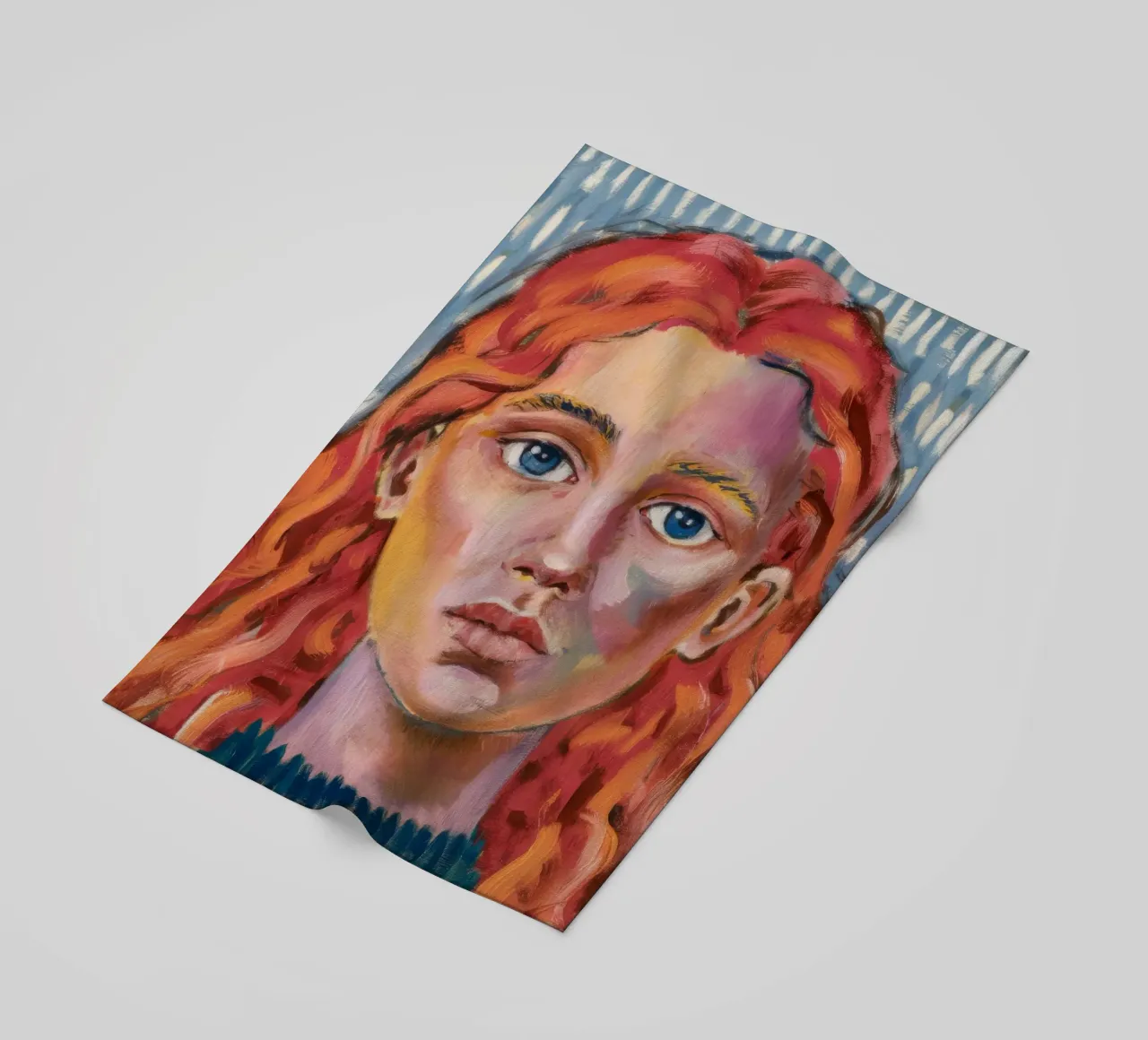 Fiamma dello sguardo della pioggia telo mare da Obisidian Brush