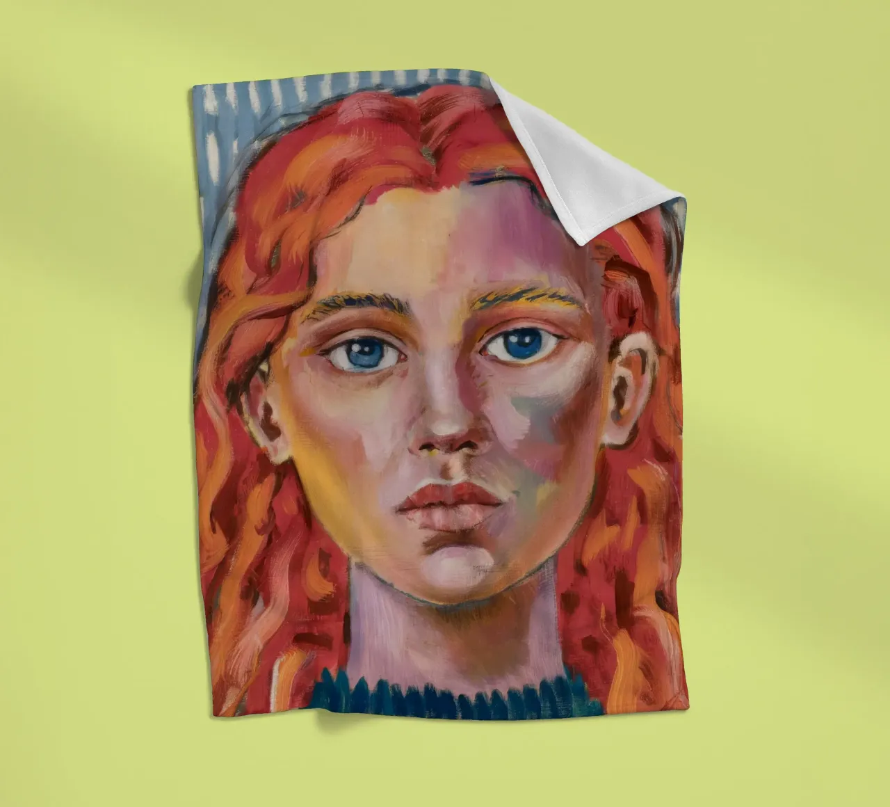 Fiamma dello sguardo della pioggia coperta in pile da Obisidian Brush