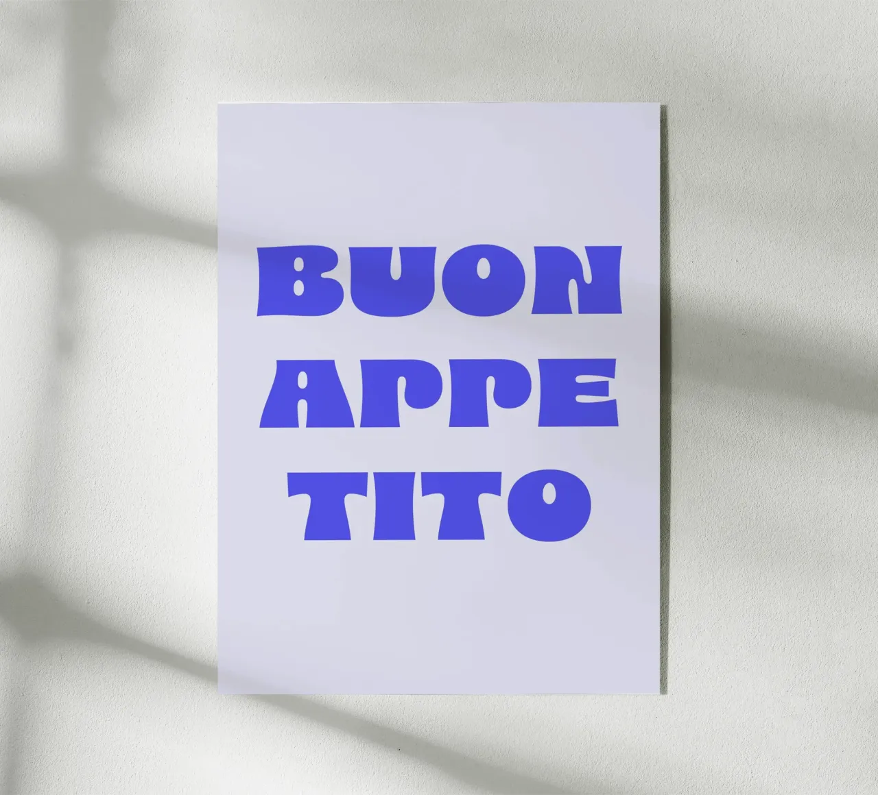 Buon Appetito plexiglass da we line studio - art