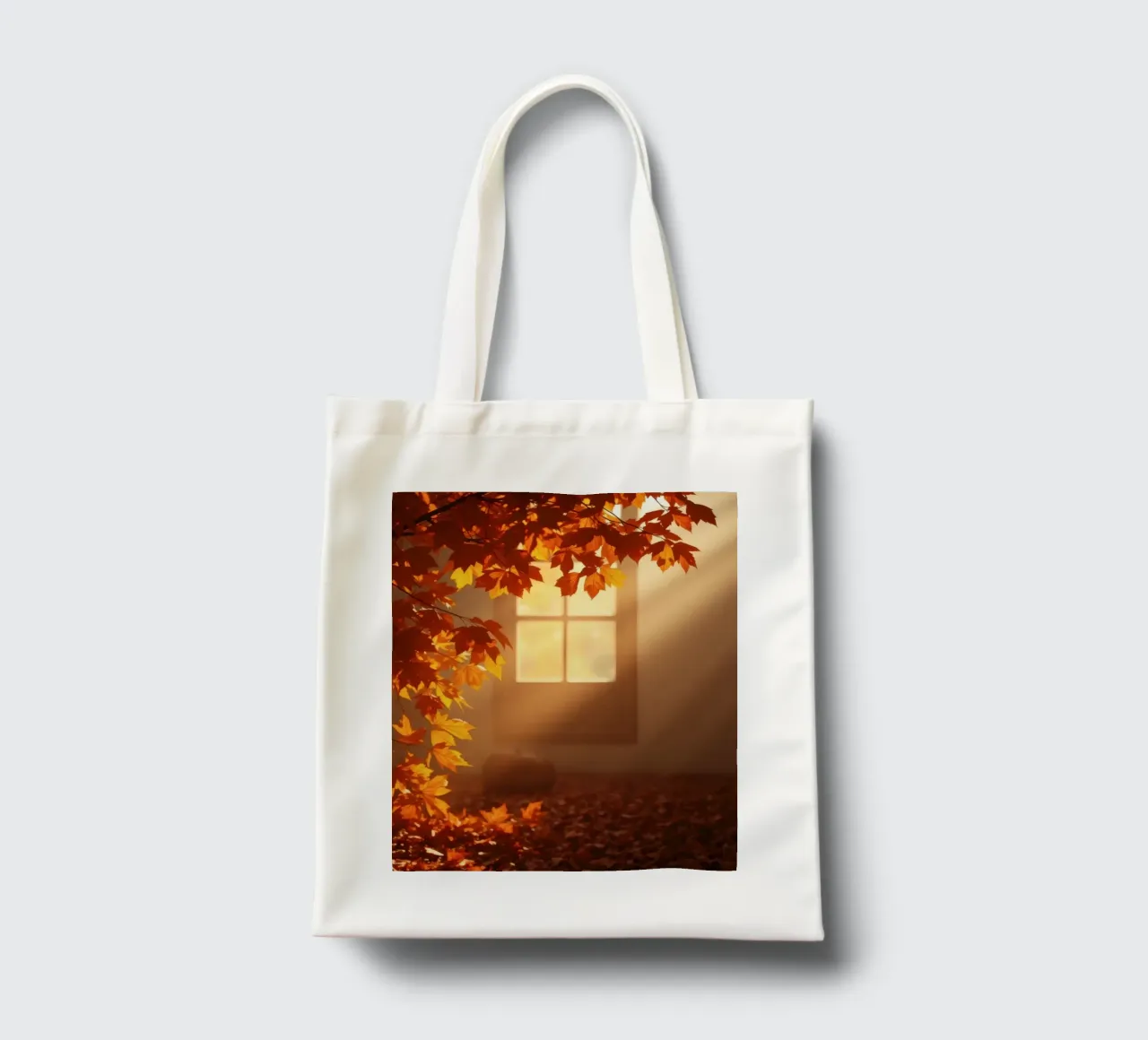 Bright sunlight filters through a window tote bag by DesignDoodle