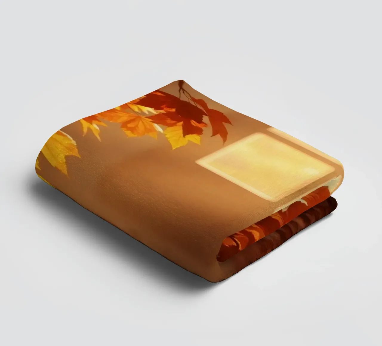 Bright sunlight filters through a window towel by DesignDoodle